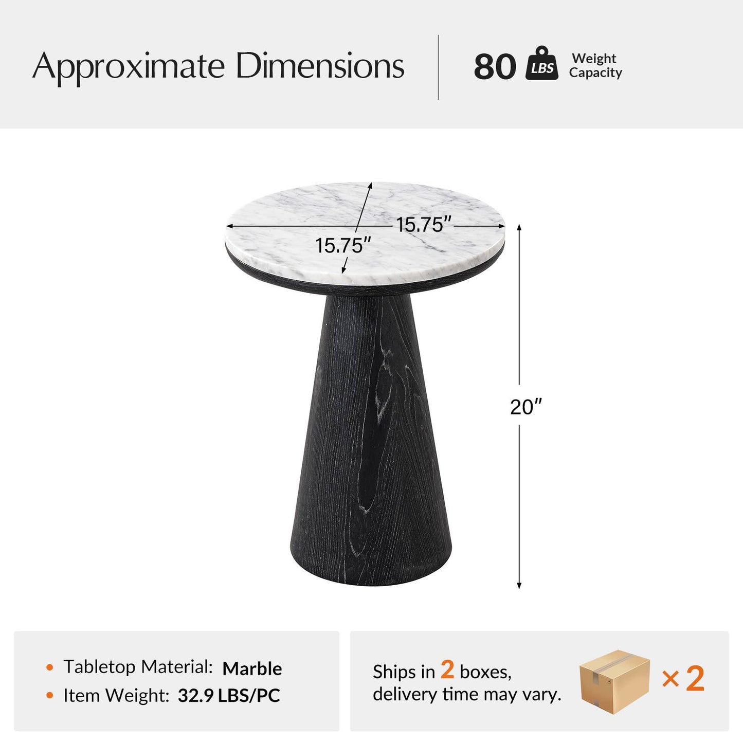 Memory End Table: OAK