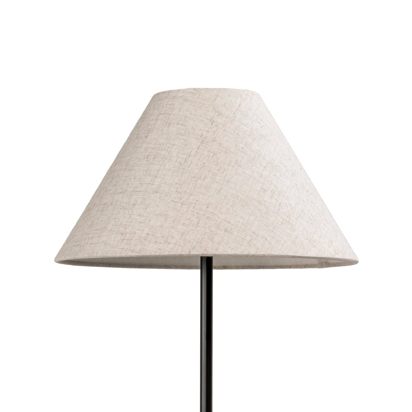 38-inch Marble/Iron Torchiere Table Lamp: Black / 38" H x 14.5" W x 14.5" D
