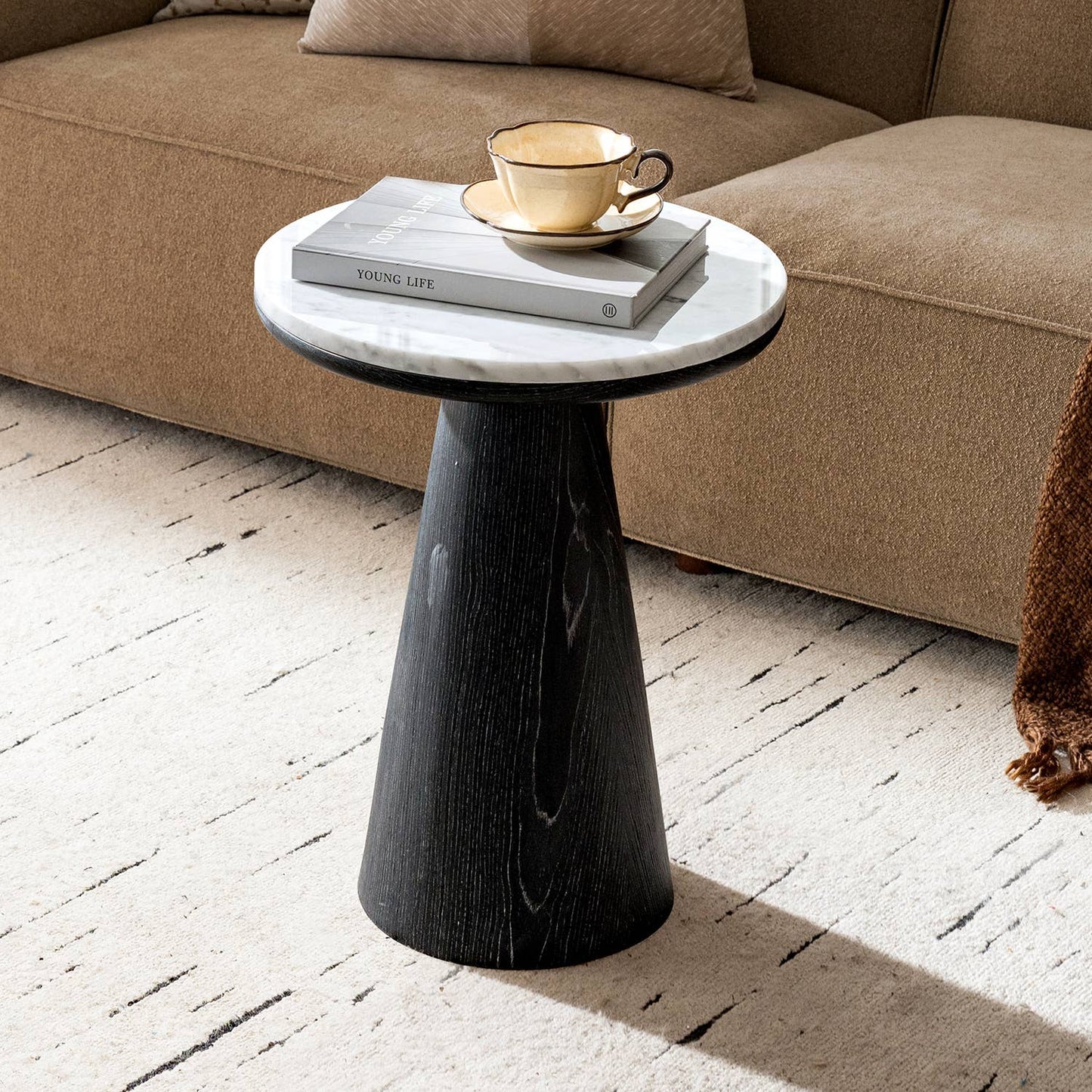 Memory End Table: OAK